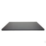23 X 14.4 Black MDF Wood Shelf with Brackets for 19418 Rack Make to Order 19418-SHELF