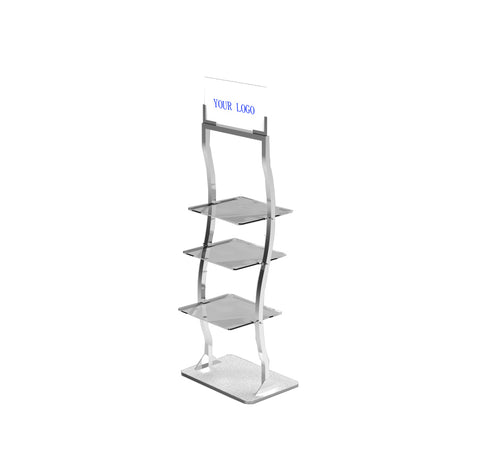 Retail Display Rack Shelves Floor Stand Clothing Health Beauty Products Display