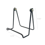Wire Easel for Table Top with 1.5 inch lip, 3.75 x 4   Black 19452