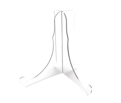 Large Plate Easel for Counter, 14 inch   Clear19464