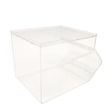 8X13X8" Stackable Acrylic Candy Bin Coffee Spice Grain Dispenser Pantry Display 19475