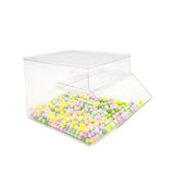 8X13X8" Stackable Acrylic Candy Bin Coffee Spice Grain Dispenser Pantry Display 19475
