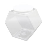 1 Gallon Plastic Candy Bin w/ Lift Off Lid, Set of 12   Clear  19485 12PK