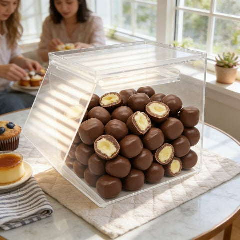 Prep & Savour FixtureDisplays® 24 X 12 X 12 Acrylic Bin Plaxiglass Organizer 4 Compartments Display Bin For Candy Cereal Chocolate Coffee Bean Assembly Video Provided W004991865 Prep & Savour FixtureDisplays® 24 X 12 X 12 Acrylic Bin Plaxiglass Organizer 4 Compartments Display Bin For Candy Cereal Chocolate Coffee Bean Assembly Video Provided W004991865