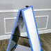 24.5x45" Double Sided Magnetic Dry Erase Easel Rolling Classroom Stand 19531