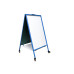 24.5x45" Double Sided Magnetic Dry Erase Easel Rolling Classroom Stand 19531