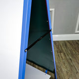 24.5x45" Double Sided Magnetic Dry Erase Easel Rolling Classroom Stand 19531