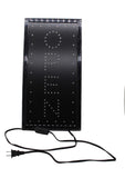OPEN Animated LED Sign with Hanging Chain, Vertical   Red Blue 19546