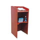 FixtureDisplays® 21.3 X 18.6 X 46" Collapsible Lectern with Knockdown Design 19595