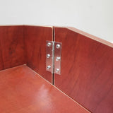 FixtureDisplays® 21.3 X 18.6 X 46" Collapsible Lectern with Knockdown Design 19595