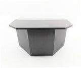 27 Table Top Podium with Folding Design, Portable - Black 19597