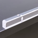 Height Adjustable Podium Lectern 42-52.6 H Gas Spring Lift MDF Steel Stand 19624