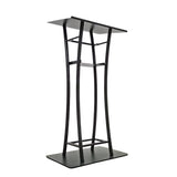 16X25X47" Metal Podium Church School Conference Lectern Pulpit Event Part 19639