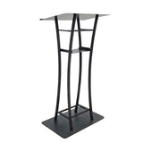 16X25X47" Metal Podium Church School Conference Lectern Pulpit Event Part 19639