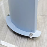26.8X15X48" Acrylic Podium Metal Corner Accent Church Conference School Lectern 19640