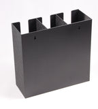 Cup Lid Organizer, 3 Compartments, Tabletop or Wall Mount   Black 19701