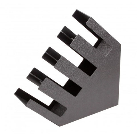 Cup Lid Organizer, 4 Compartments, Tabletop   Black 18.3 x 18.3 x 4.4 19702