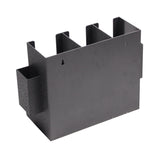 Cup, Lid Condiment Organizer, 8 Compartments   Black 19708
