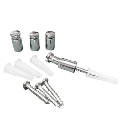 4 PCS Sign Standoff Screws Wall Standoff Mounts Glass Acrylic Advertising Nails 19741-Stand Off