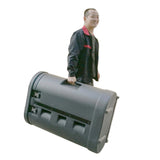 27.5X15X39" Tradeshow Carrying Case w/ Cover Convert to Podium Cocktail Table  19800+15936