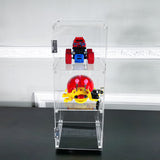FixtureDisplays 6 x 6 x 16 Rotating Mini Acrylic Tower Showcase Display 20000