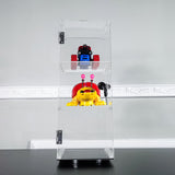 FixtureDisplays 6 x 6 x 16 Rotating Mini Acrylic Tower Showcase Display 20000
