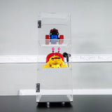 FixtureDisplays 6 x 6 x 16 Rotating Mini Acrylic Tower Showcase Display 20000