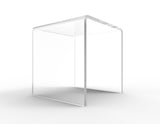 Clear Acrylic Display Risers   Set of 7     1/8 Thick 20003