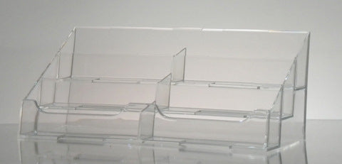 Clear 6 Pocket Business Card Holder 20012