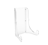 Clear Easel Plexiglass Plate Easel Display Acrylic Dinnerware Display Rack Stand 20037