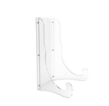 Clear Easel Plexiglass Plate Easel Display Acrylic Dinnerware Display Rack Stand 20037