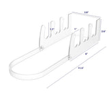 Clear Plexiglass Acrylic Dinnerware Plate Display Stand Easel 20040