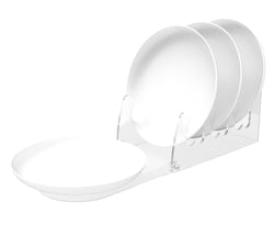 Clear Plexiglass Acrylic Dinnerware Plate Display Stand Easel 20040