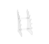 Clear Plastic Plexiglass Lucite Pen Display Horizontal 6 Pen Display 20041