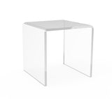 Clear Acrylic Riser: 3W x 3D x 3H, 1/8 Thick 20042