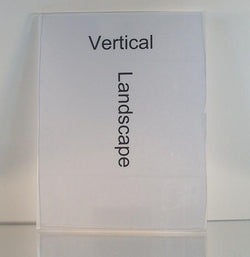 8.5 x 11 Universal Wall Mount Sign Holder 20050