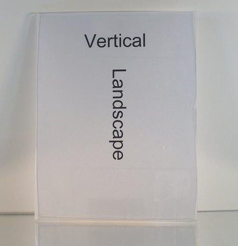 8.5 x 11 Universal Wall Mount Sign Holder 20050