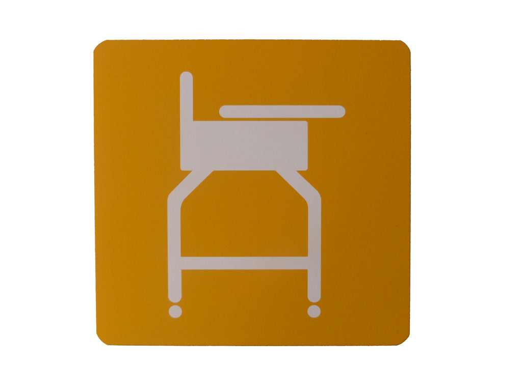 Decorative_Signs_20825HighchairYELLOW – FixtureDisplays