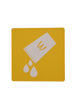 Liquids Storage Sign Recylce Bin Sign McDonalds Beverage Recycle Trash Can Sign