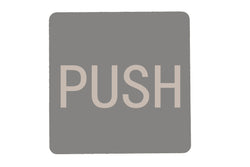 Door Sign PUSH Door Direction Signage Public Doors Resturants PUSH Door Sign