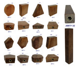 FixtureDisplays? Round Top with Square Handle Wood Beer Tap Handle Header Keg Handle Faucet Pub Draft Marker Brand Generic for ferrule order 16681 16684 20977-1+20977-32