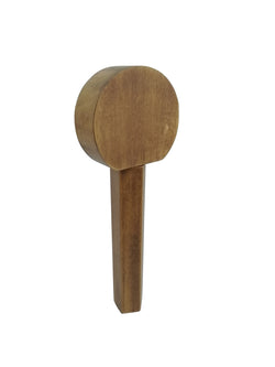 FixtureDisplays? Round Top with Pentagon Handle Wood Beer Tap Handle Header Keg Handle Faucet Pub Draft Marker Brand Generic for ferrule order 16681 16684 20977-1+20977-34