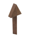 FixtureDisplays? Triangle Top with Triangle Handle Wood Beer Tap Handle Header Keg Handle Faucet Pub Draft Marker Brand Generic for ferrule order 16681 16684 20977-5+20977-33