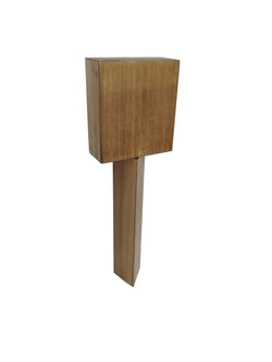 FixtureDisplays? Octagon Top with Triangle Handle Wood Beer Tap Handle Header Keg Handle Faucet Pub Draft Marker Brand Generic for ferrule order 16681 16684 20977-6+20977-33