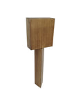 FixtureDisplays? Octagon Top with Triangle Handle Wood Beer Tap Handle Header Keg Handle Faucet Pub Draft Marker Brand Generic for ferrule order 16681 16684 20977-6+20977-33