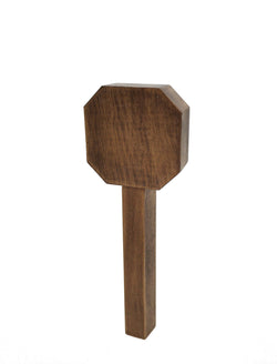 FixtureDisplays? Square Top with Pentagon Handle Wood Beer Tap Handle Header Keg Handle Faucet Pub Draft Marker Brand Generic for ferrule order 16681 16684 20977-7+20977-34