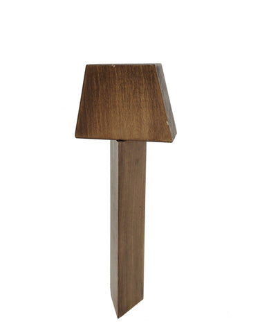 FixtureDisplays? Trapezoid Top with Triangle Handle Wood Beer Tap Handle Header Keg Handle Faucet Pub Draft Marker Brand Generic for ferrule order 16681 16684 20977-8+20977-33