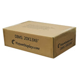 20PK 20X13X6" Shipping Box Cardboard Singlewall BF150 Mail Packaging E-Commerce 20X13X6-20PK