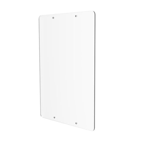 8.5X11 Letter Size Sign Holder Wall Mount Plexiglass Clear Lieterature Display