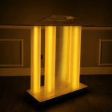 Deluxe LED Lighted Church Podium Pulpit Event Lectern Funeral Home Hotel Debate 21065